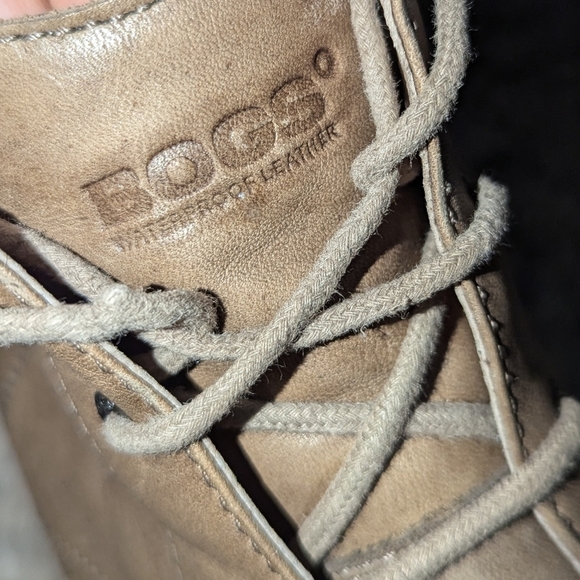 Bogs Kristina Chukka Boot Leather Waterproof Taupe Women's 9.5 - Picture 8 of 13